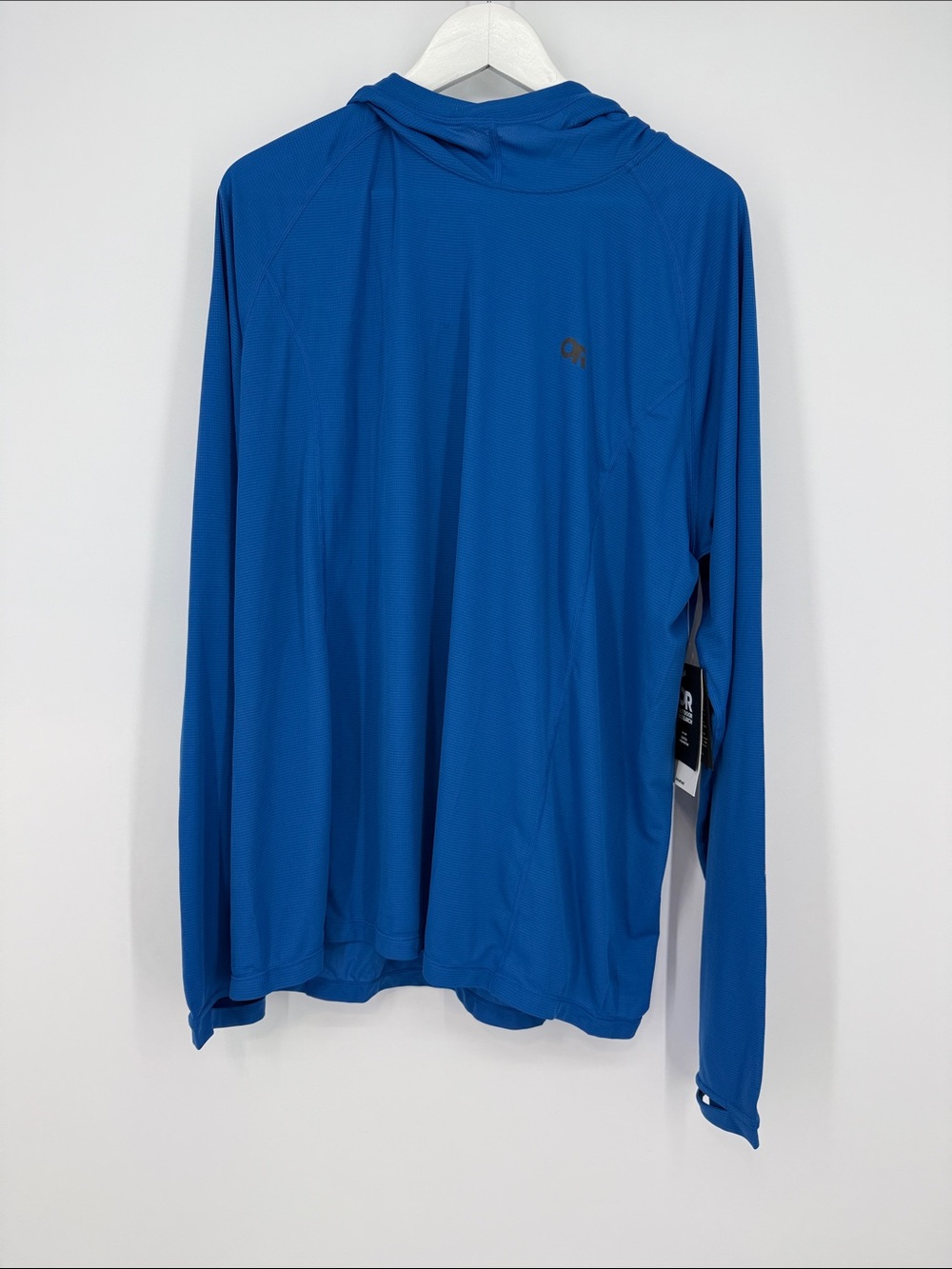 Outdoor Research Men’s Echo Hooded Long-Sleeve Shirt - Royal Blue NWT